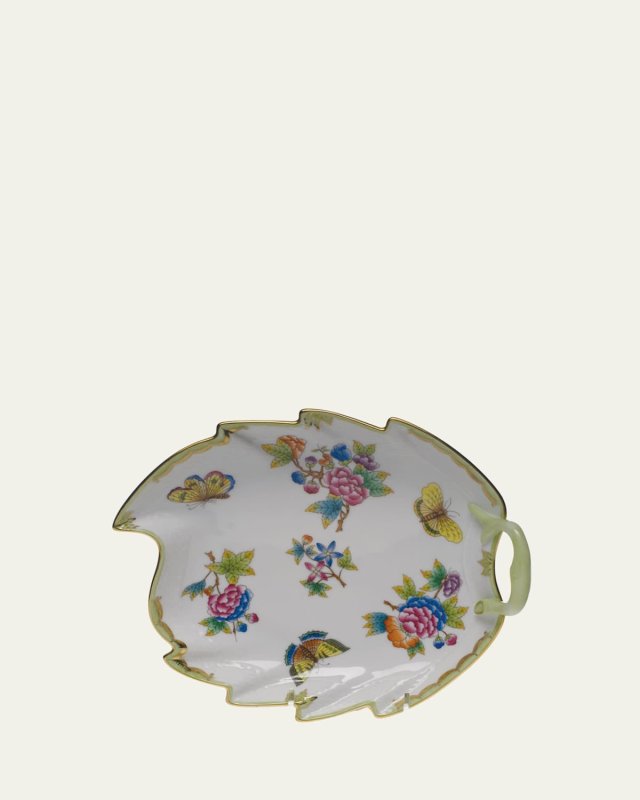 Queen Victoria Leaf Dish